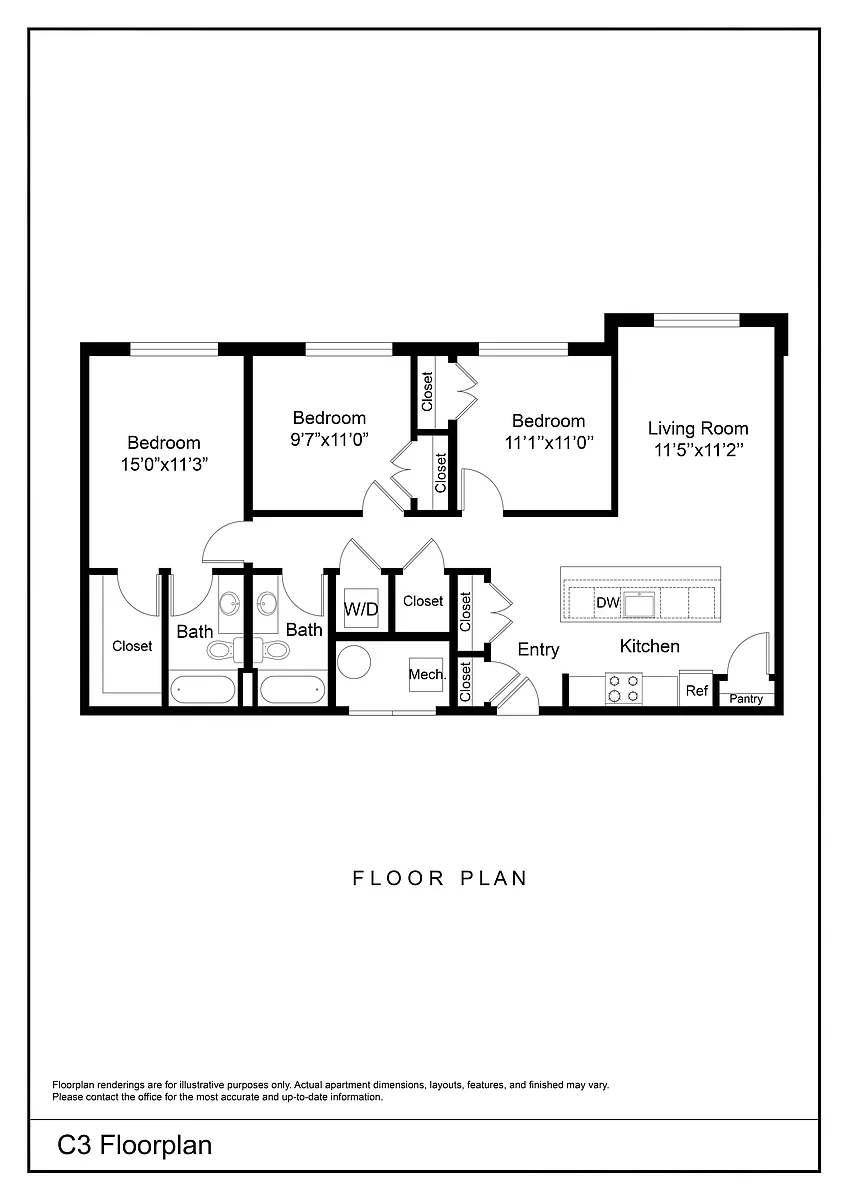 Floor plan C3