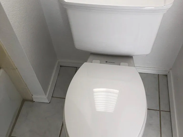 2nd bathroom dual flush toilets