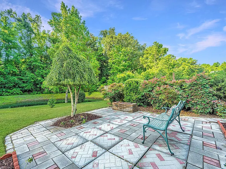 Backyard patio