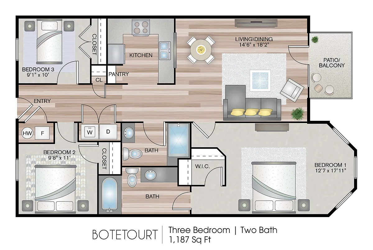 Floor plan Botetourt