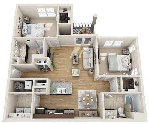 Floor plan The Cabana