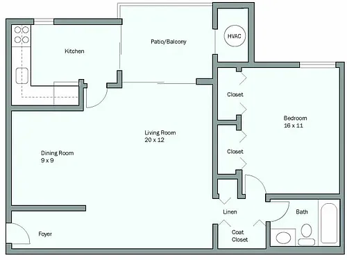Floor plan Malibu