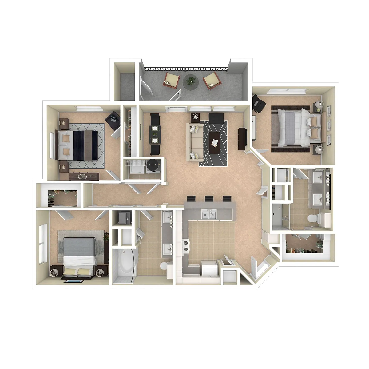 Floor plan C1
