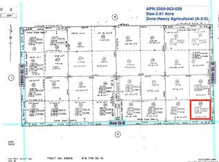 45501 185th St E LOT 5, Lancaster, CA 93535