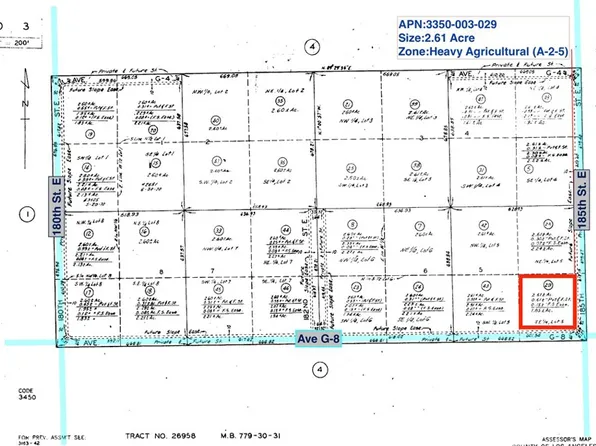 45501 185th St E Lot 5, Lancaster, CA 93535