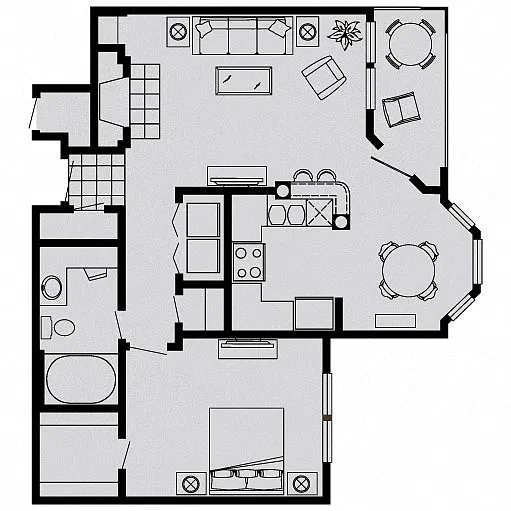 Floor plan B1