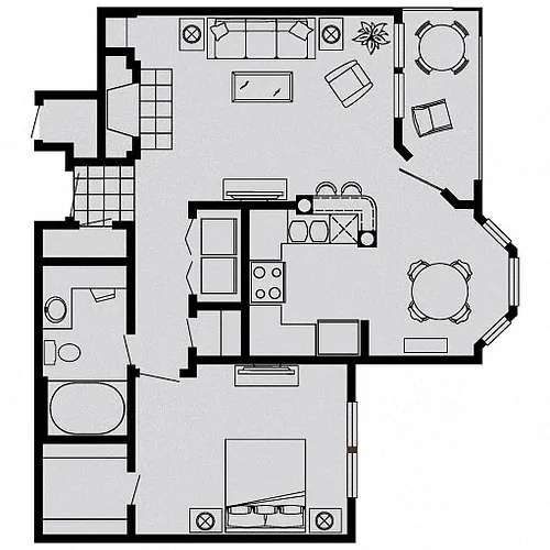 Floor plan B1