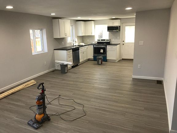 Great room and kitchen