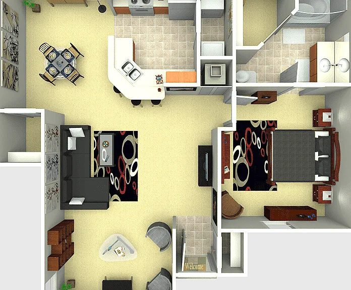 Casas De Soledad A2 Oak Solarium One Bedrooms Casas De Soledad A2 Oak Solarium One Bedrooms