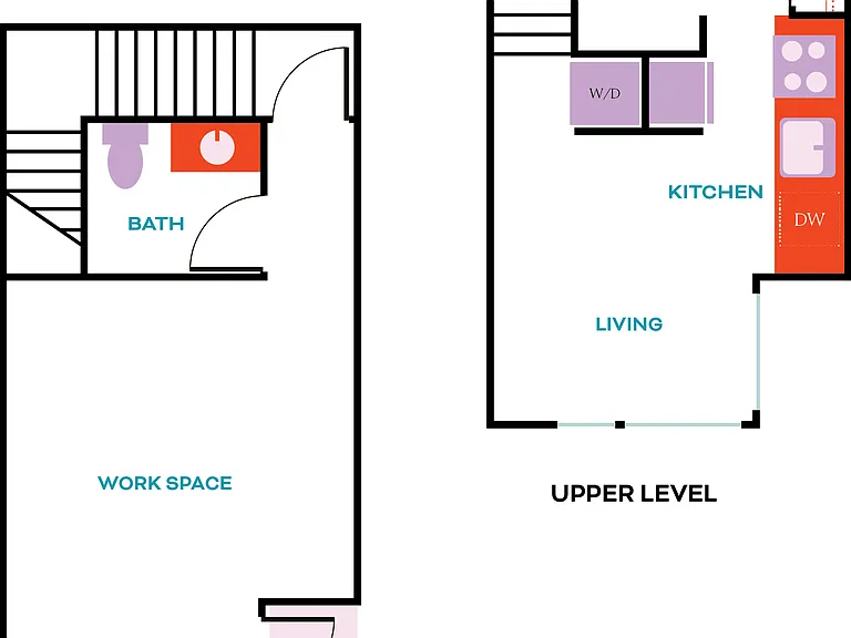 Live Work 1 Bed, 1 Bath - Apt J Live Work 1 Bed, 1 Bath - Apt J