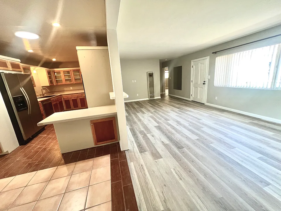 new floors and spacious space.