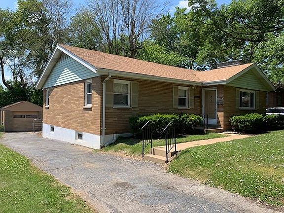 Extensive driveway and a one-car garage!