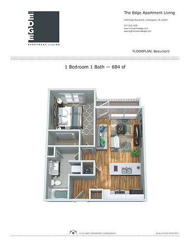 Floor plan Beaumont 1.1