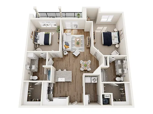 Floor plan B1A