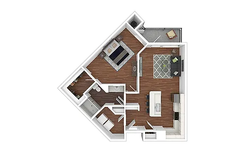 Floor plan A7 Castle Peak