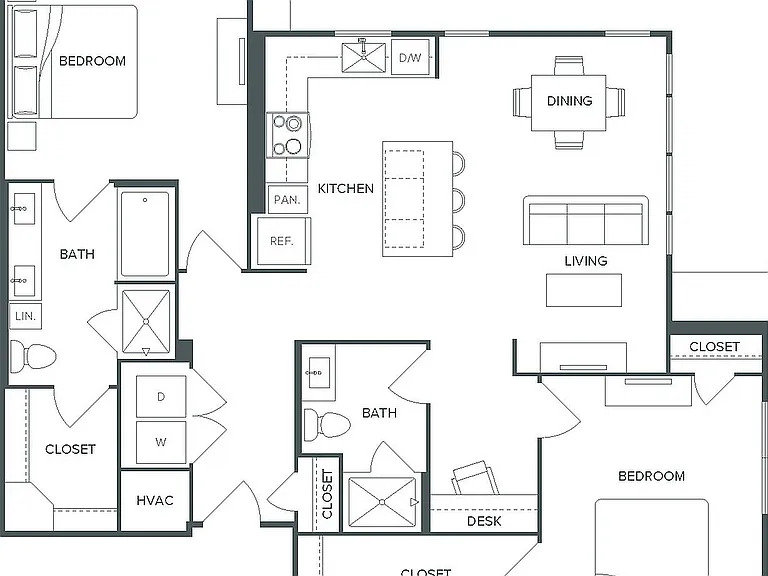 B7: 2bed 2bath B7: 2bed 2bath