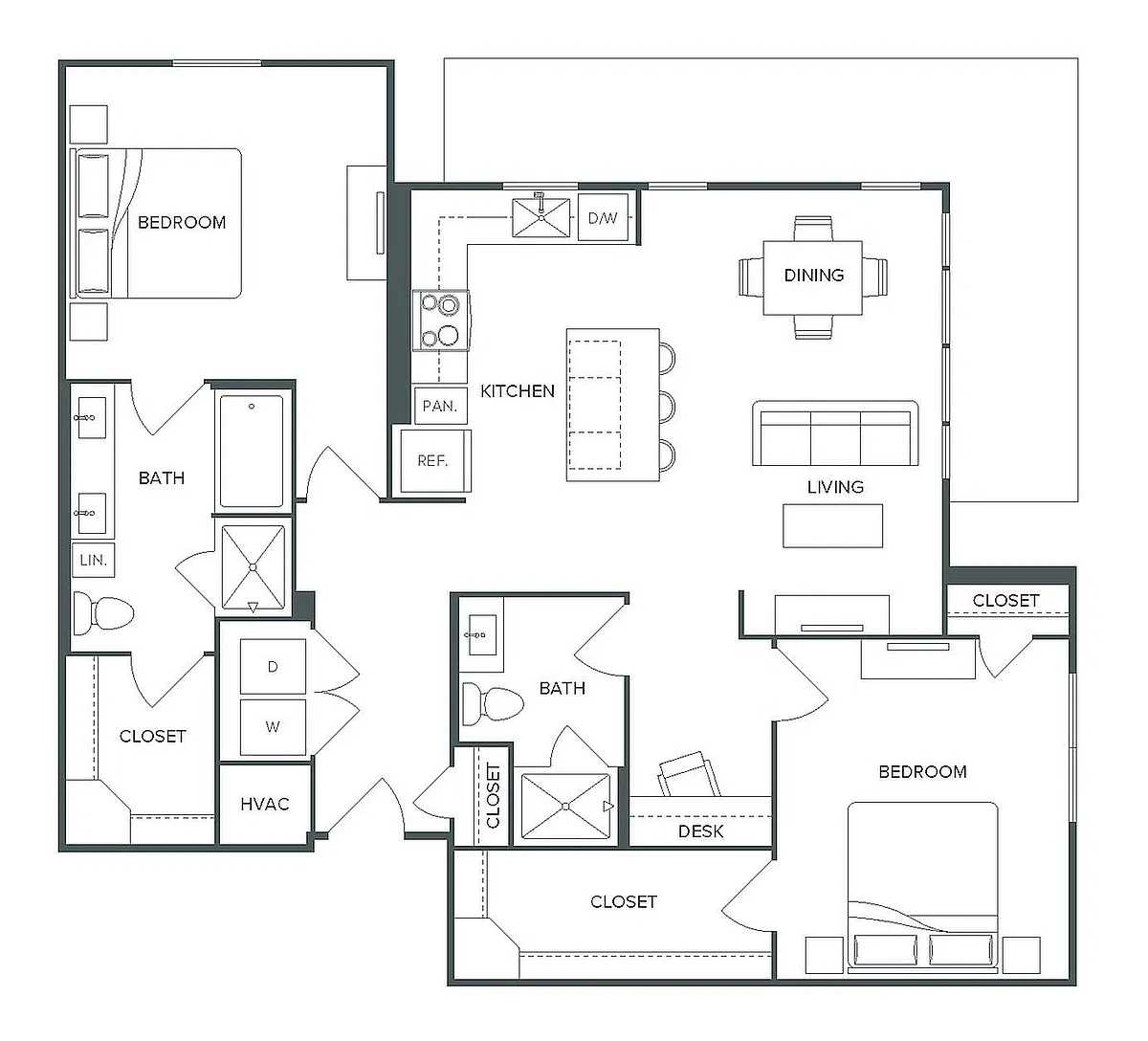 Floor plan B7