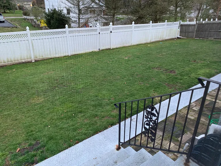Steps from family room Slider door to Yard outside