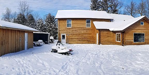 Side view from south