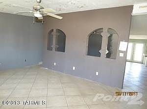 Tiled living room