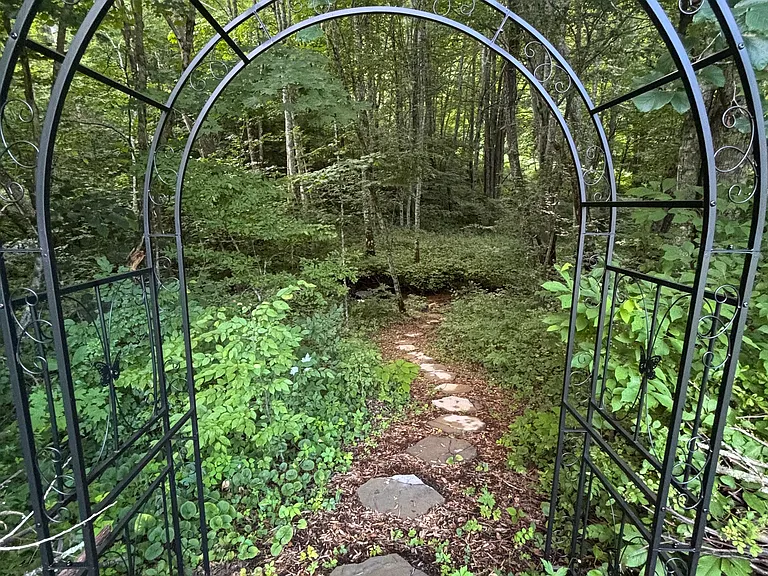 Fairy Path to Creek on Property