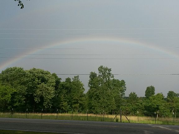View from front porch. 