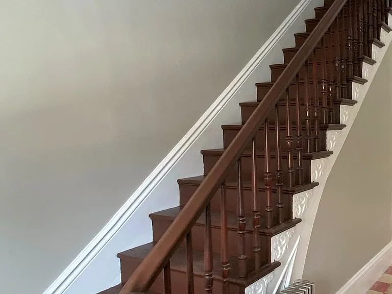 Front Stairs to second floor unit.