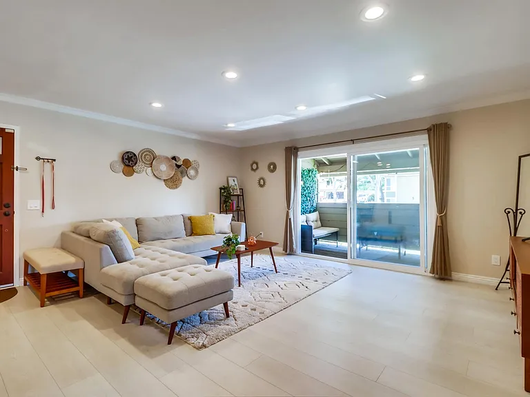 Or relax on plush sofa beds & step out on the balcony for some fresh air