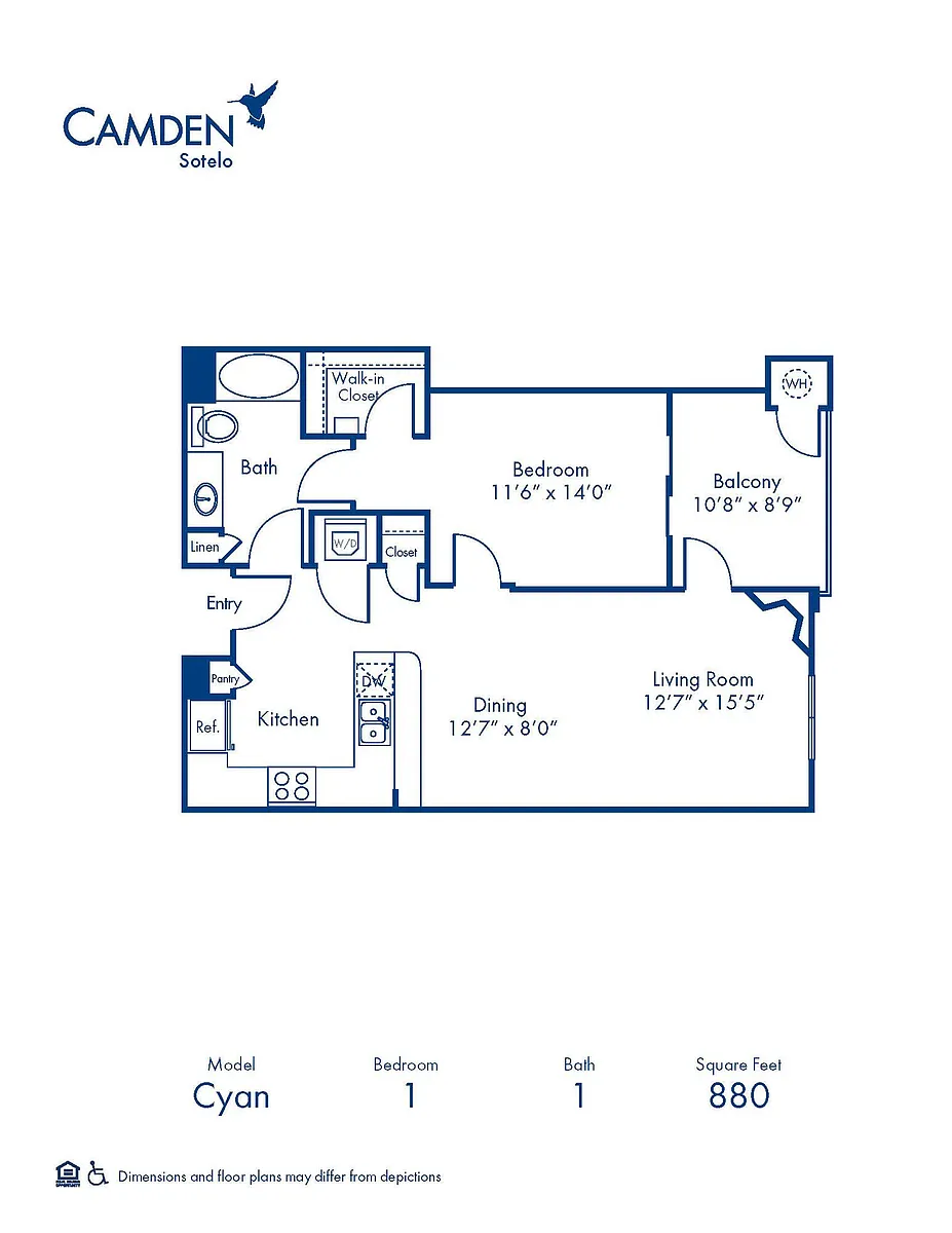Floor plan Cyan