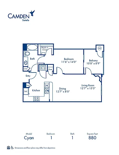 Floor plan Cyan
