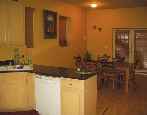 Great Dining Space Off the Kitchen