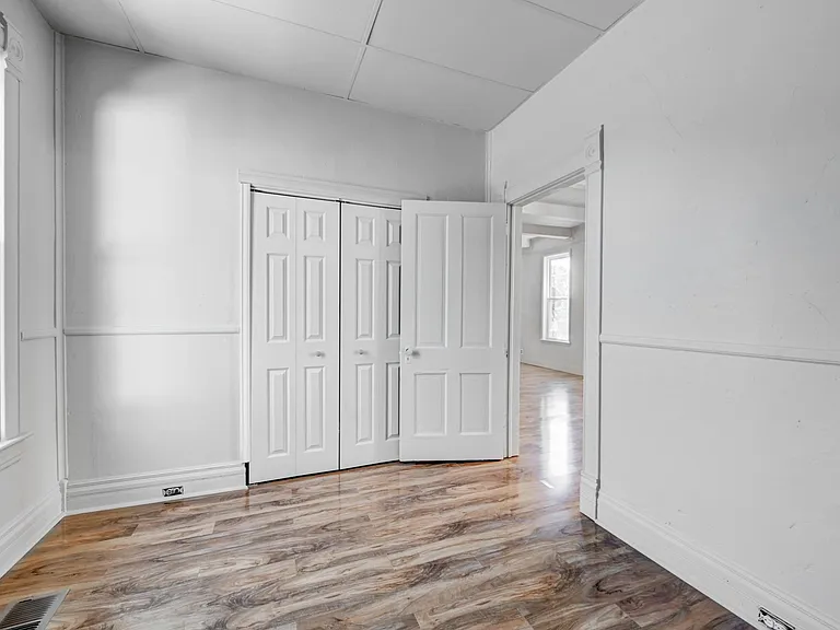 The main floor bedroom will accommodate up to a queen size bed and is adjacent to the new 3/4 bath!