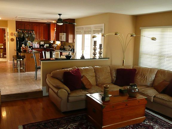 From Family Room to Kitchen