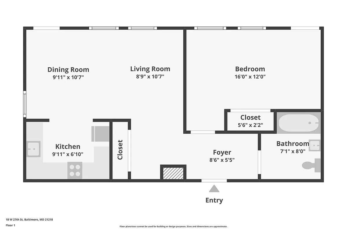 Floor plan layout option 2