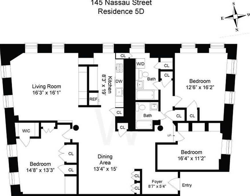 1st image of 145 Nassau St APT 5D