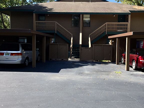 Entry to second floor condo