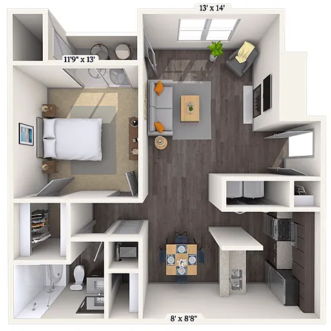 Floor plan Saratoga