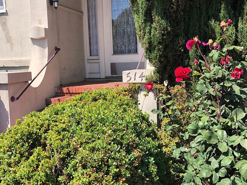 Front door to building.