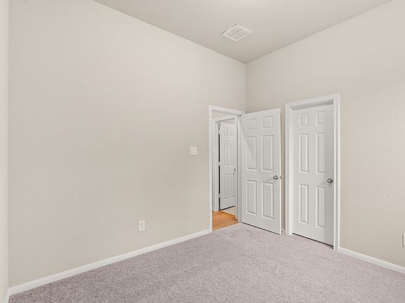 An additional view of the third bedroom