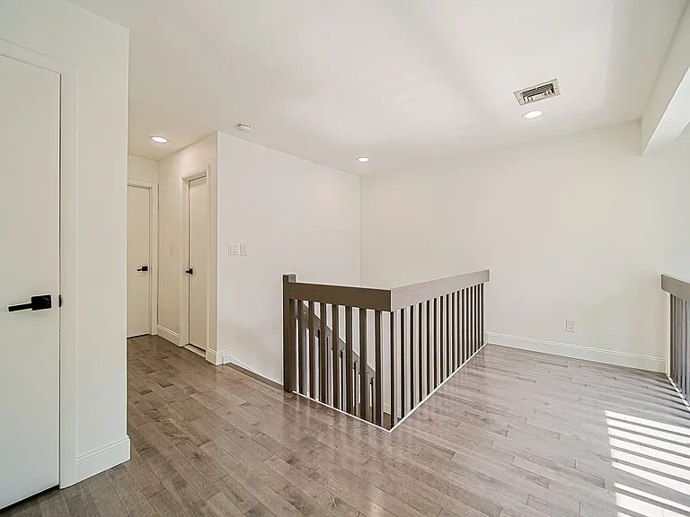 Second Floor Hallway & Railing