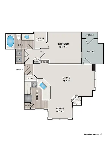 Floor plan Sandstone