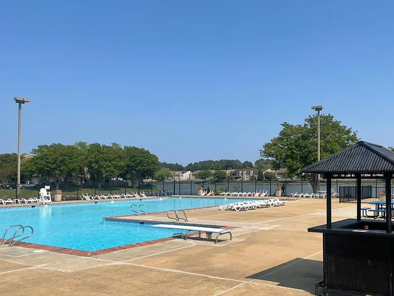The swiming area