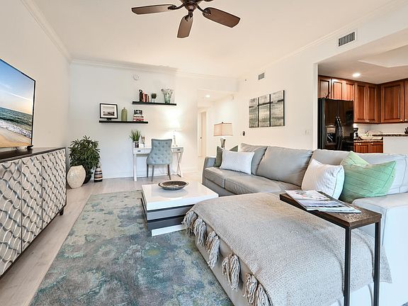 Large leather sectional sofa