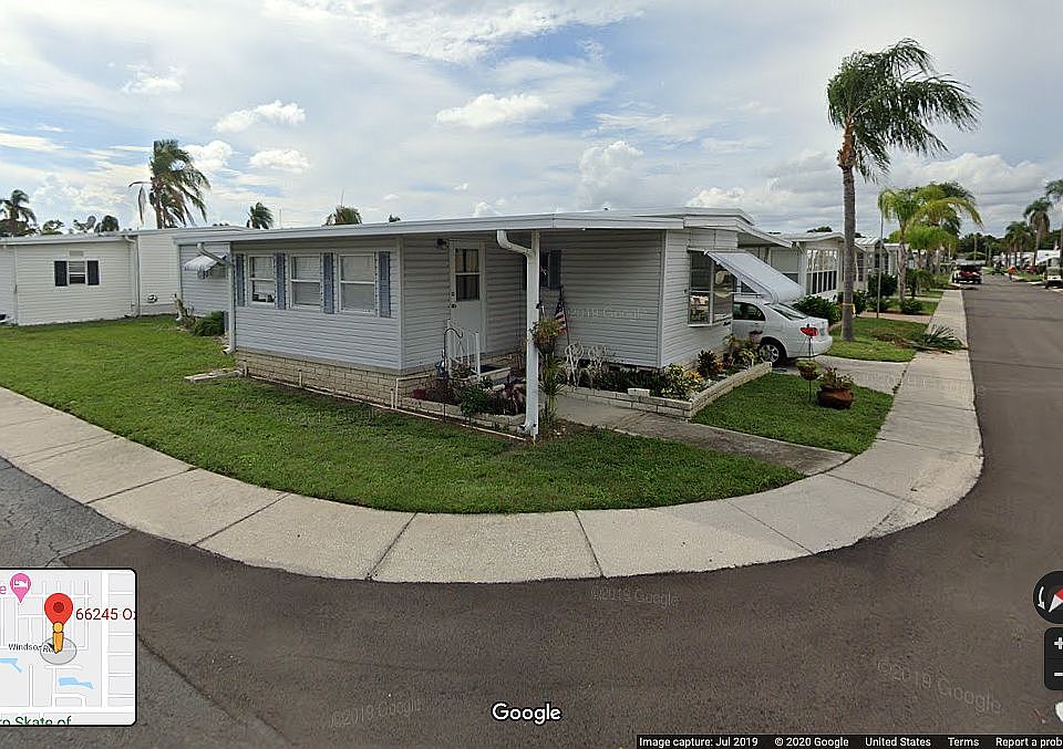 Front of house - corner lot
