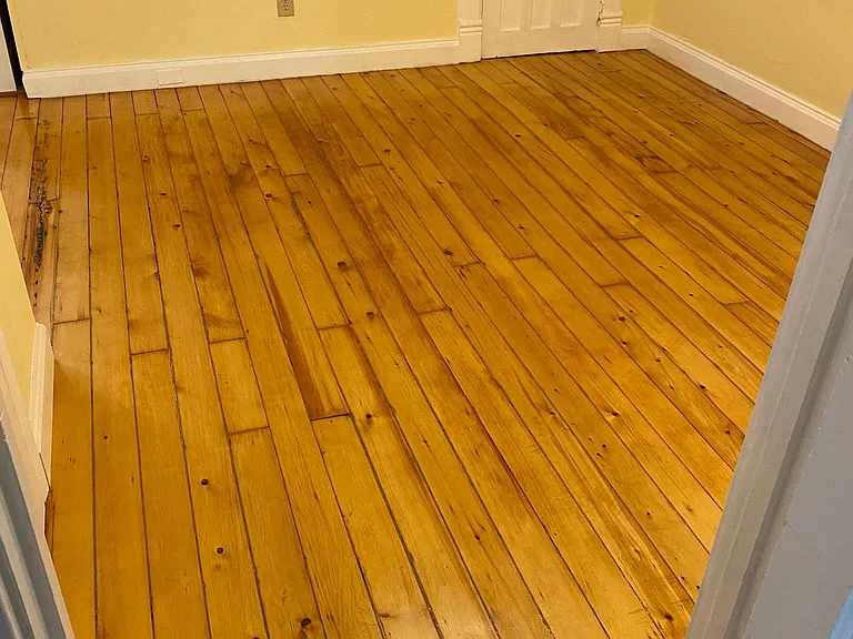Exit from Bedroom #2 into Eat-In Kitchen