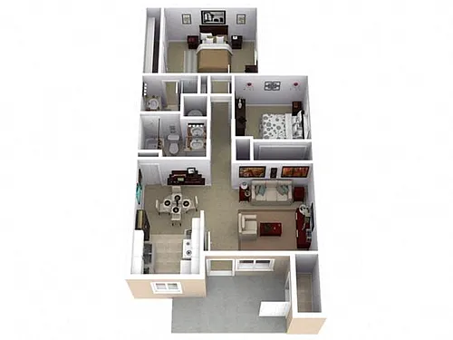 Floor plan Caballo Deluxe 1