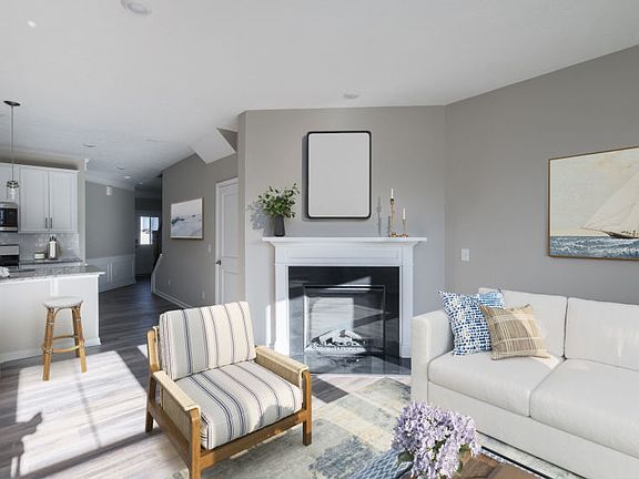 Gathering Room with Fireplace