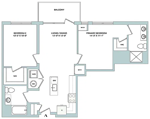 Floor plan B02