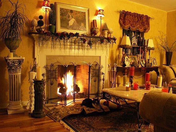 Living Room Christmas Time