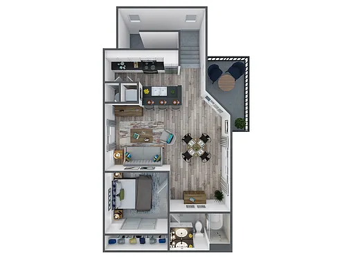 Floor plan Capri